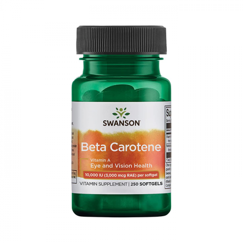 Swanson Beta Carotene (Vitamin A) 10000IU 250 softgel
