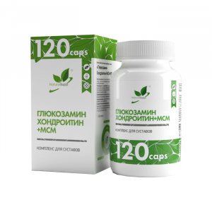 NaturalSupp Глюкозамин Хондроитин МСМ 120 caps