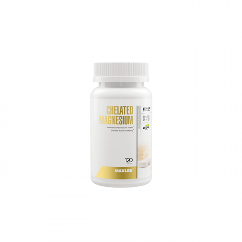 Maxler Chelated Magnesium 120 tabs