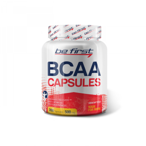 Be first BCAA CAPSULES 2:1:1 500mg 350 caps