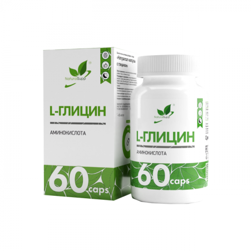NaturalSupp L-Глицин 650mg 60 caps