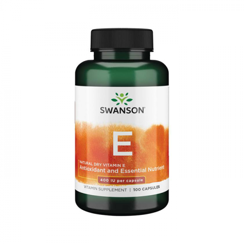 Swanson Vitamin E Natural 400IU 268mg 100 softgel