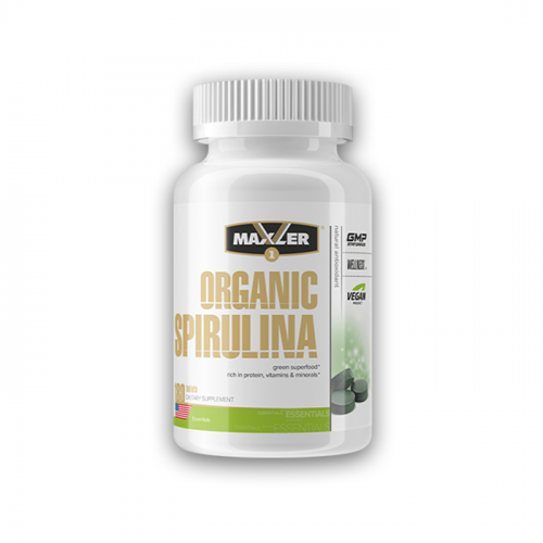 Maxler Organic Spirulina 500mg 180 tab