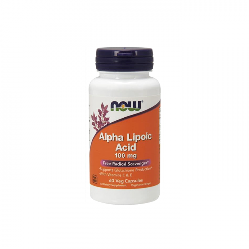 Now Alpha Lipoic Acid 100mg 60 veg caps