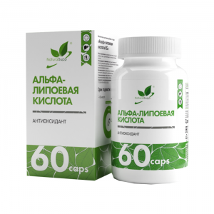 NaturalSupp Альфа липоевая кислота 100mg 60 caps