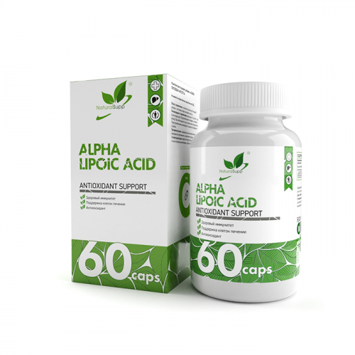 NaturalSupp Alpha lipoic acid 100mg 60 caps