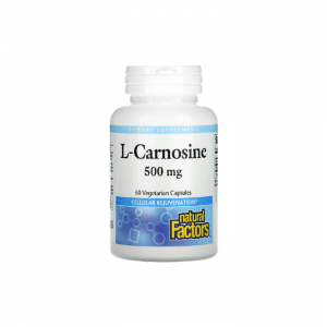 Natural Factors L-Carnosine 500mg 60 veg caps
