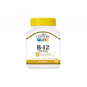 21St Century Vitamin B-12 500mcg 110 tab