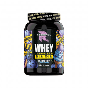 RECKFUL Whey + Beef protein 900g 30 serv
