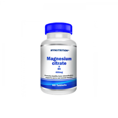 MYNUTRITION Magnesium citrate+B6 400mg 60 tab