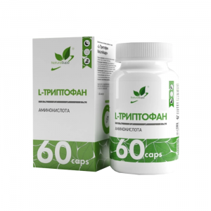 NaturalSupp L-Триптофан 500mg 60 caps