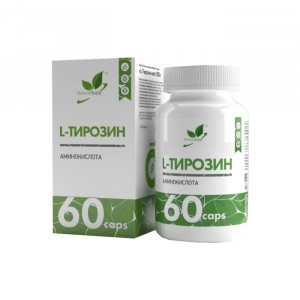 NaturalSupp L-Тирозин 500mg 60 veg caps