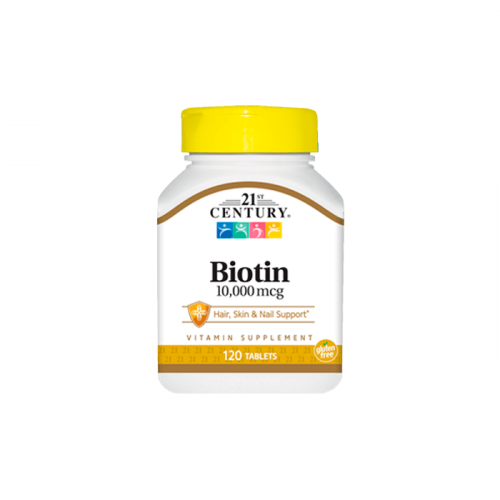 21St Century Biotin (B7) 10000mcg 120 tab
