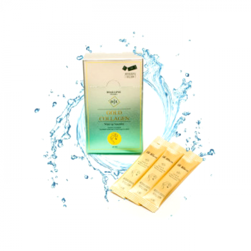 DiallinePharma Golden Collagen 20x4mg маска для лица