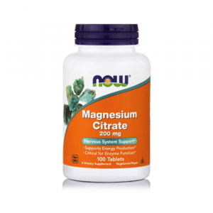 NOW Magnesium Citrate 200mg 100 tab