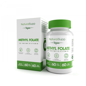 NaturalSupp Methyl Folate (B9) 400mсg 60 veg caps