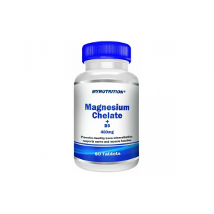 MYNUTRITION Magnesium chelate+B6 400mg 60 tab