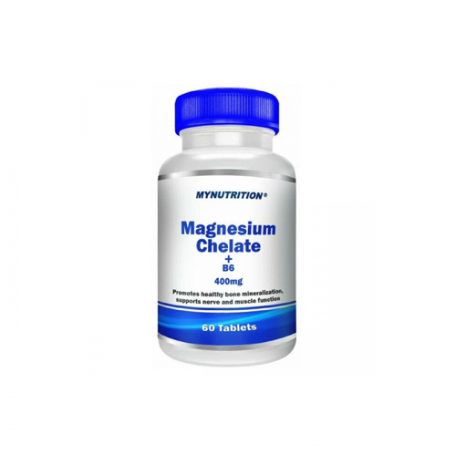 MYNUTRITION Magnesium chelate+B6 400mg 60 tab