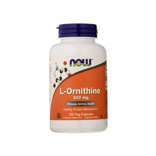NOW L-Ornitihine 500mg 120 veg caps