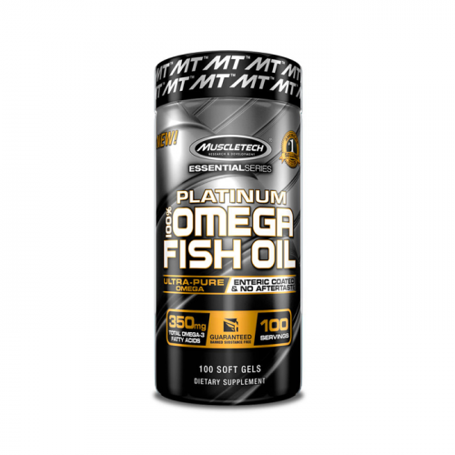 Muscletech Platinum Omega Fish oil 100 caps