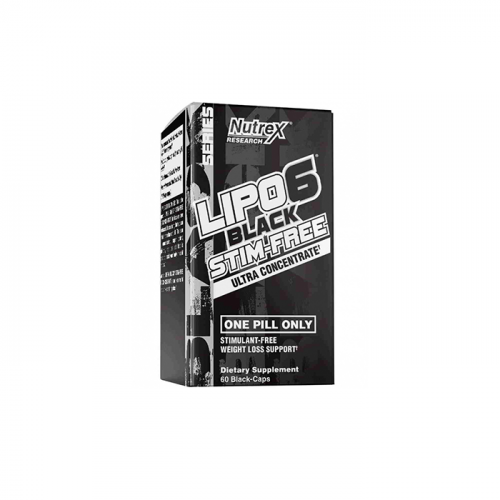 NUTREX LIPO-6 Black STIM FREE 60 caps