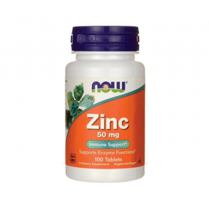 NOW Zinc Gluconate 50mg 100 tab