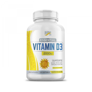 Proper Vit Vitamin D3 2000 IU 120 softgels