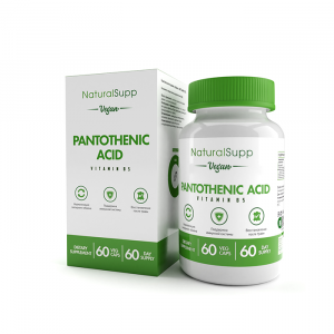 NaturalSupp Pantothenic Acid (B5) 15mg 60 veg caps