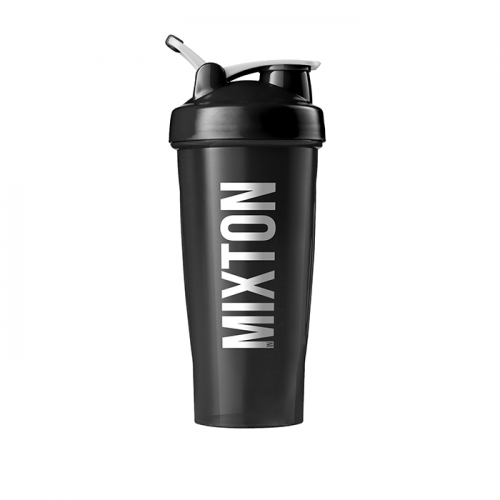 Shaker Bottle Шейкер Mixton с шариком и держателем 700 ml (черный)