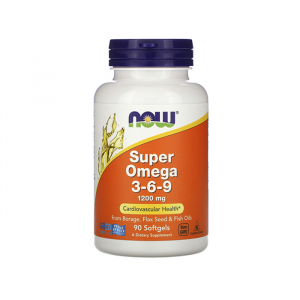 NOW Super Omega 3-6-9 90 softogel