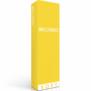 Belotero Soft 22,5 мг/мл ГК - для коррекции среднеглубоких складок и морщин 1 шприц по 1 мл, Германия