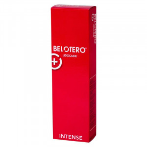 Belotero Intense с лидокаином 25,5 мг/мл ГК -коррекция глубоких морщин, объемное моделирование лица, увеличение объема и контура губ 1 шприц по 1 мл