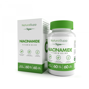 NaturalSupp Niacinamide (B3) 60mg 60 veg caps