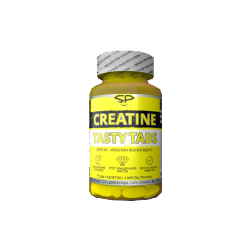 Steel Power Жевательный Creatine 100 tab