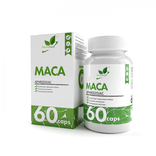 NaturalSupp Maca  500mg 60 caps
