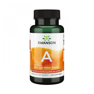 Swanson Vitamin A 10,000Iu (3,000mcg Rae) 250 softgels