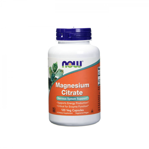 NOW Magnesium Citrate 400mg 120 caps