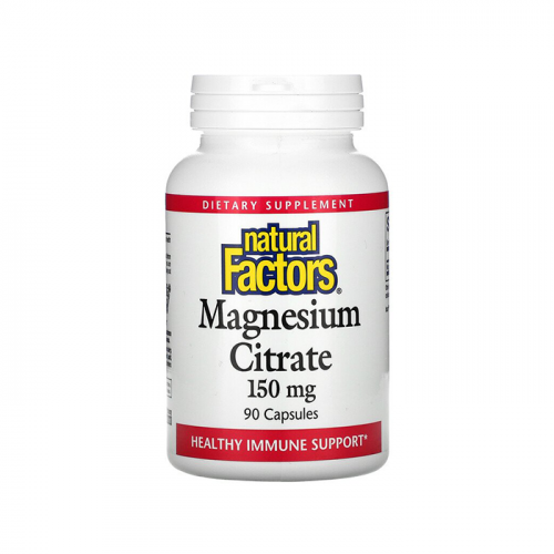 Natural Factors Magnesium Citrate 150mg 90 caps
