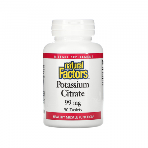 Natural Factors Potassium Citrate 99mg 90 tabs
