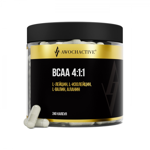 AWOCHACTIVE BCAA 4.1.1 240 caps