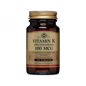Solgar Vitamin K 100mcg 100 tab